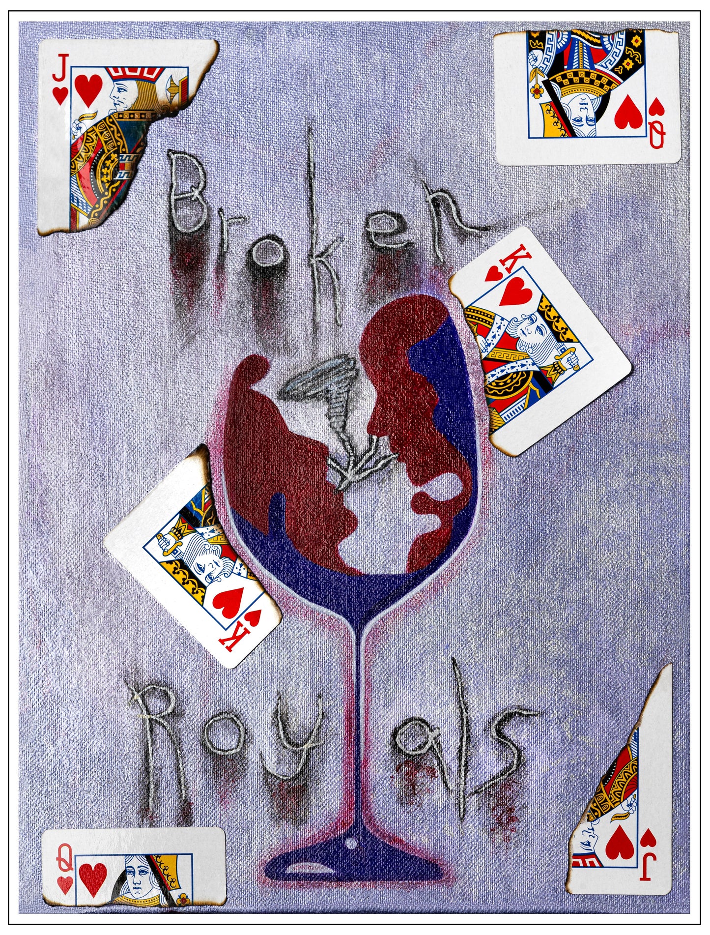 "Broken Royals" — Archival Giclée Fine Art Print on Cotton Rag — Limited Edition
